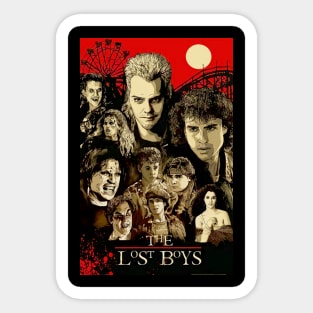 The Lost Boys 80s Horror Movie Sticker